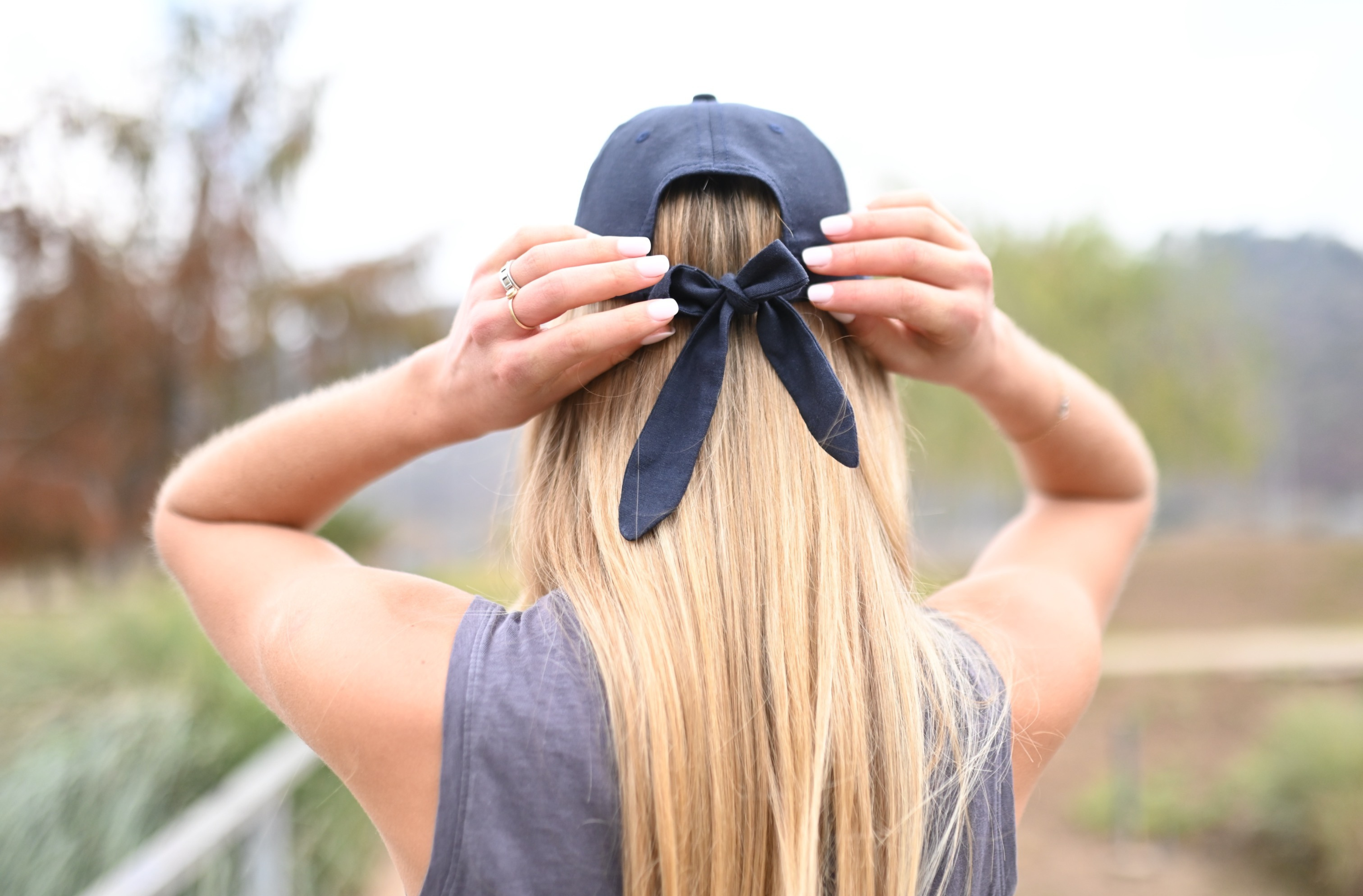 Jockey Alana Tie Back Navy