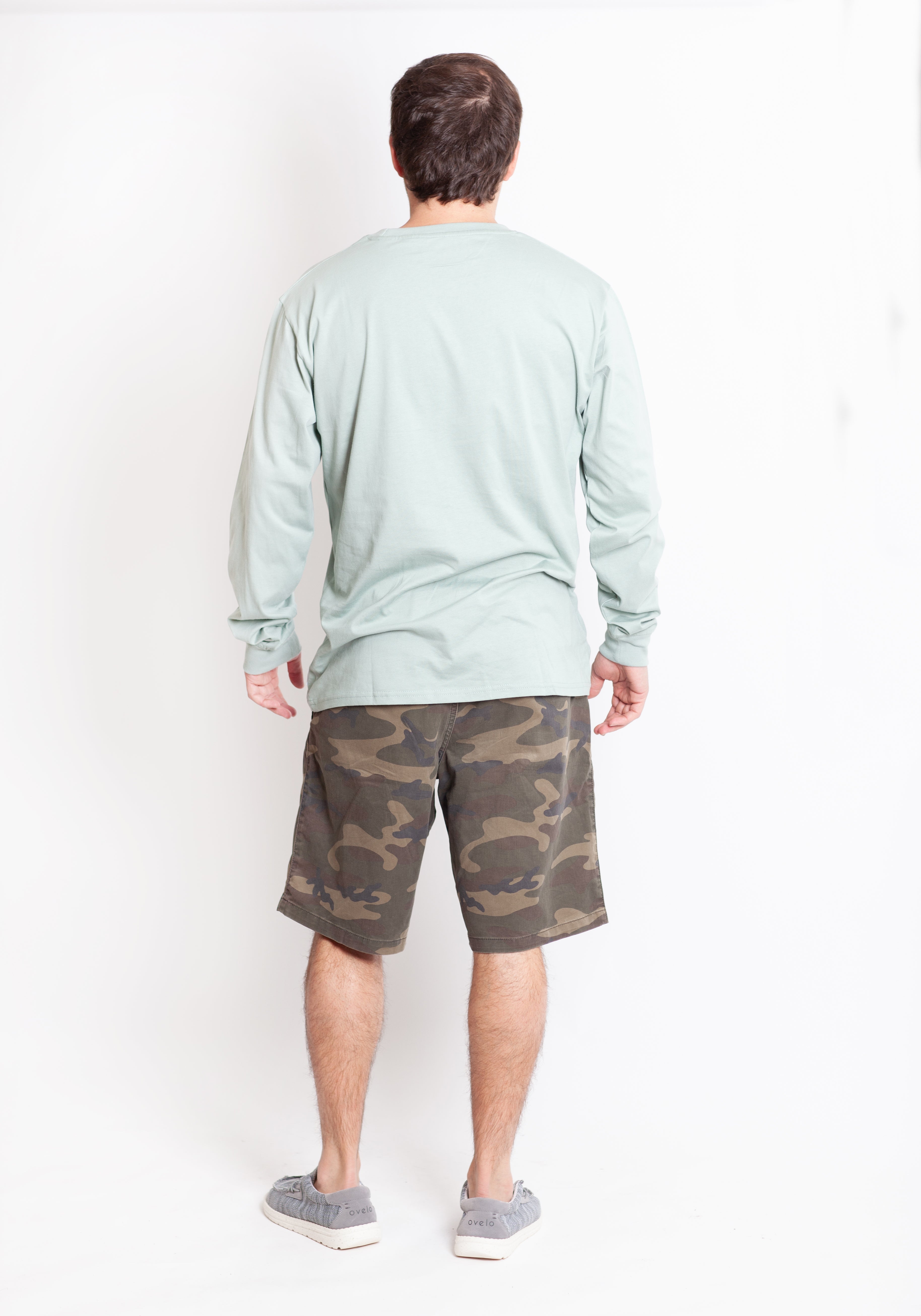 Polera Manga Larga Plain Olive